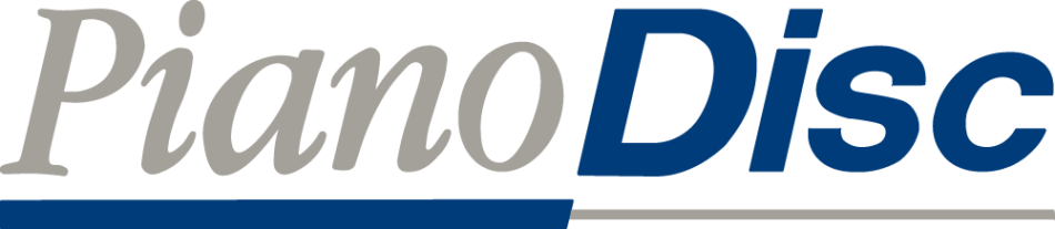 PianoDisc logo. PianoDisc logo.